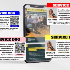 Assistance or Service Dog Access Support Card