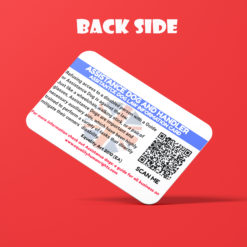 Assistance Dog UK Law Card