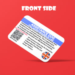 Assistance Dog UK Law Card-NS Design store