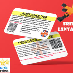 Assistance Dog UK Law Card-NS Design store