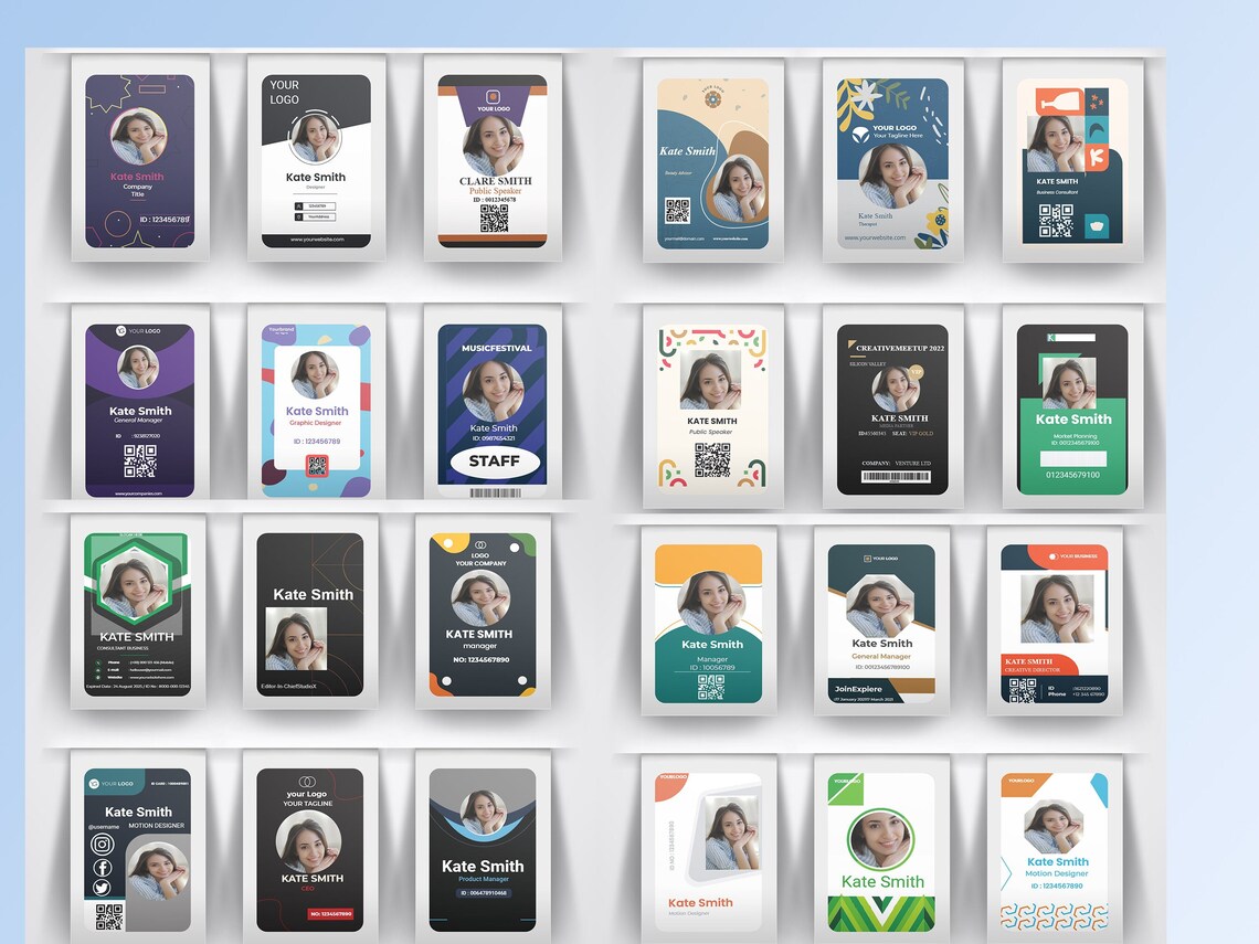 Portrait ID card