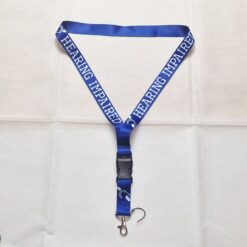 Hearing impaired lanyard