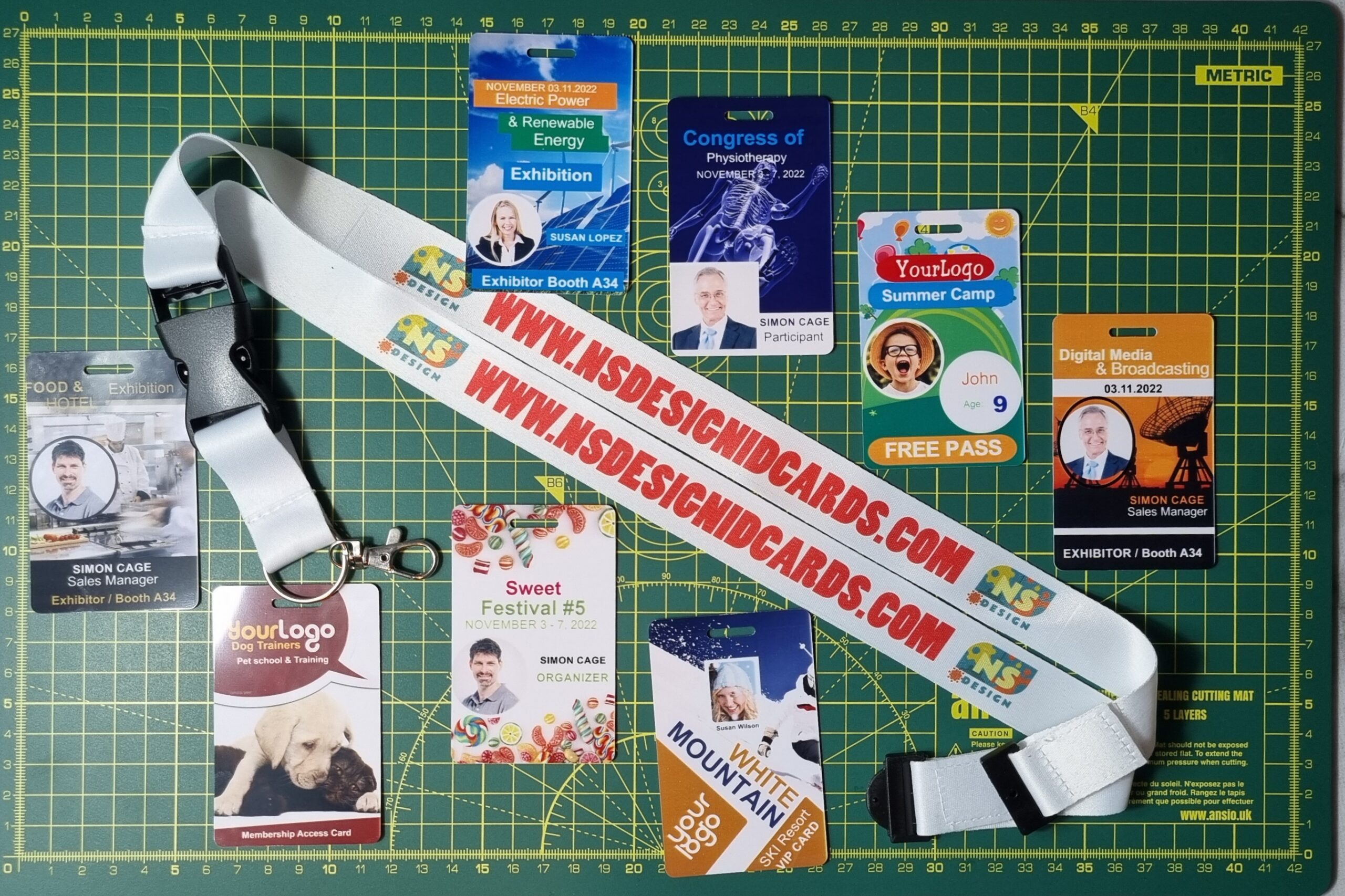 Custom printed lanyard-no minimum order