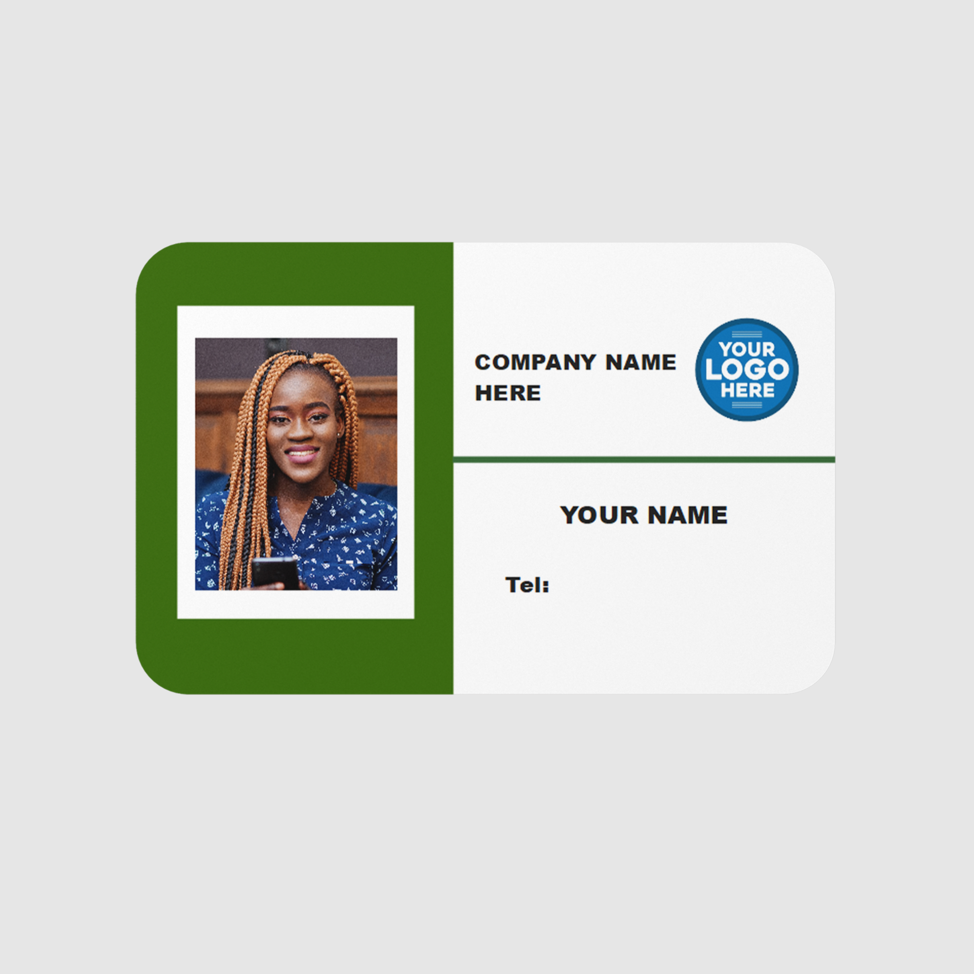 Photo ID Card Personalized Identification Card IC8 - Image 3