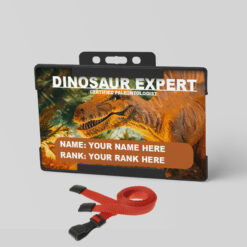 Dinosaur Expert ID Card