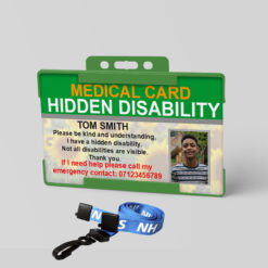 Hidden Disability Medical Card