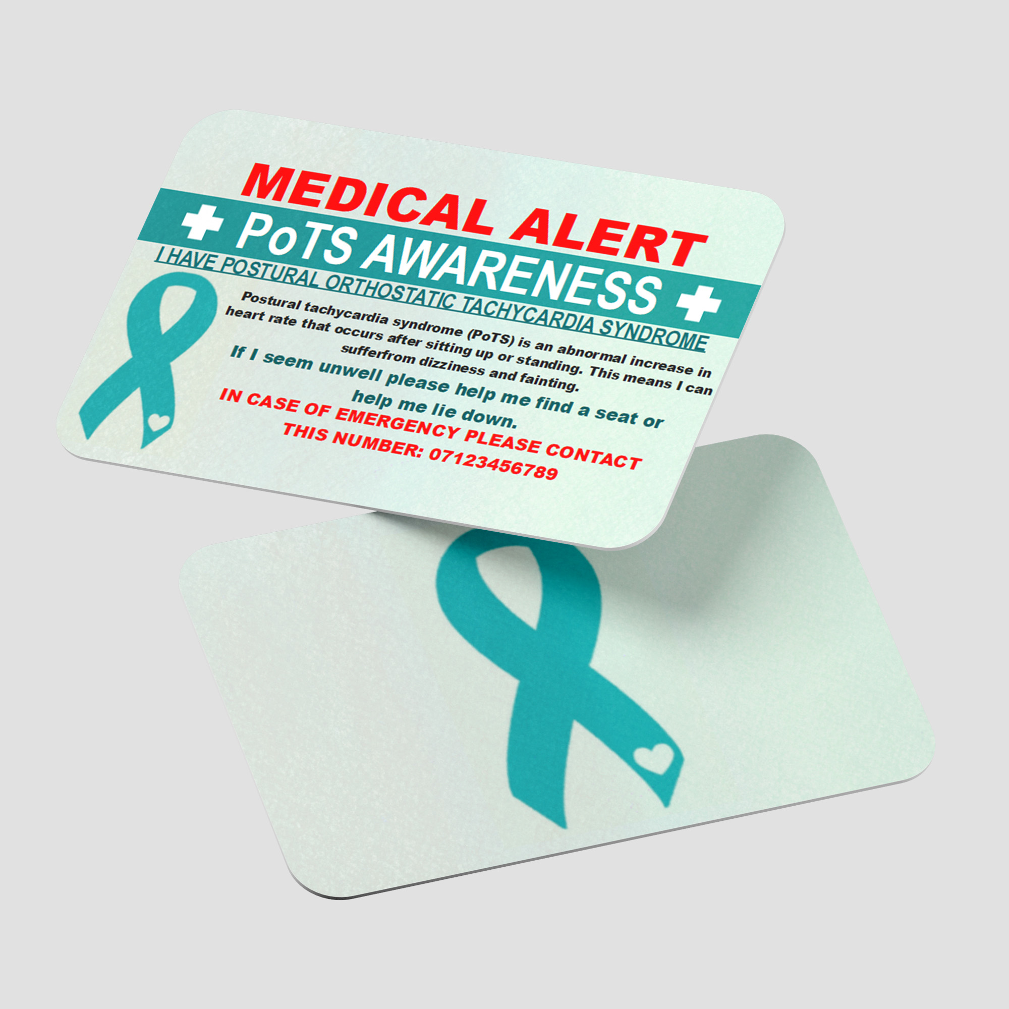 PoTS Medical Awareness Card - Image 4
