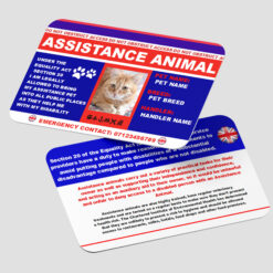 Assistance Animal Card AC5