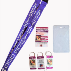 Personalized Assistance Dog Card UK AD21