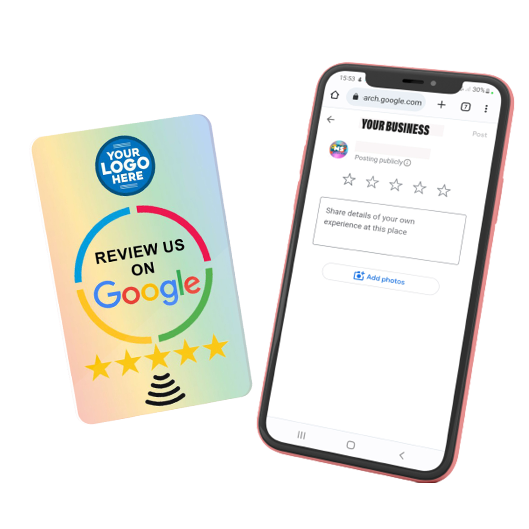 Google Review NFC Card - Image 3