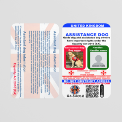 Assistance Dog Cards